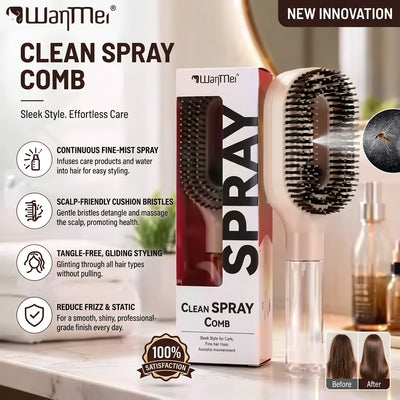 2-in-1 Detangling Spray Comb