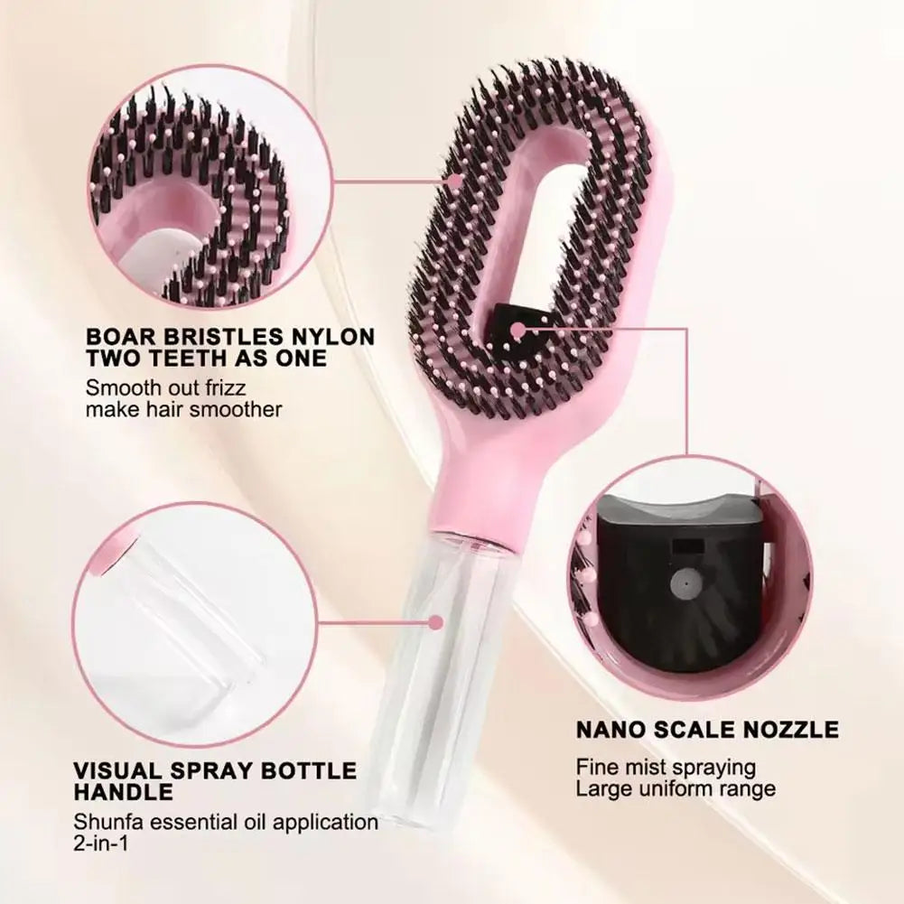 2-in-1 Detangling Spray Comb