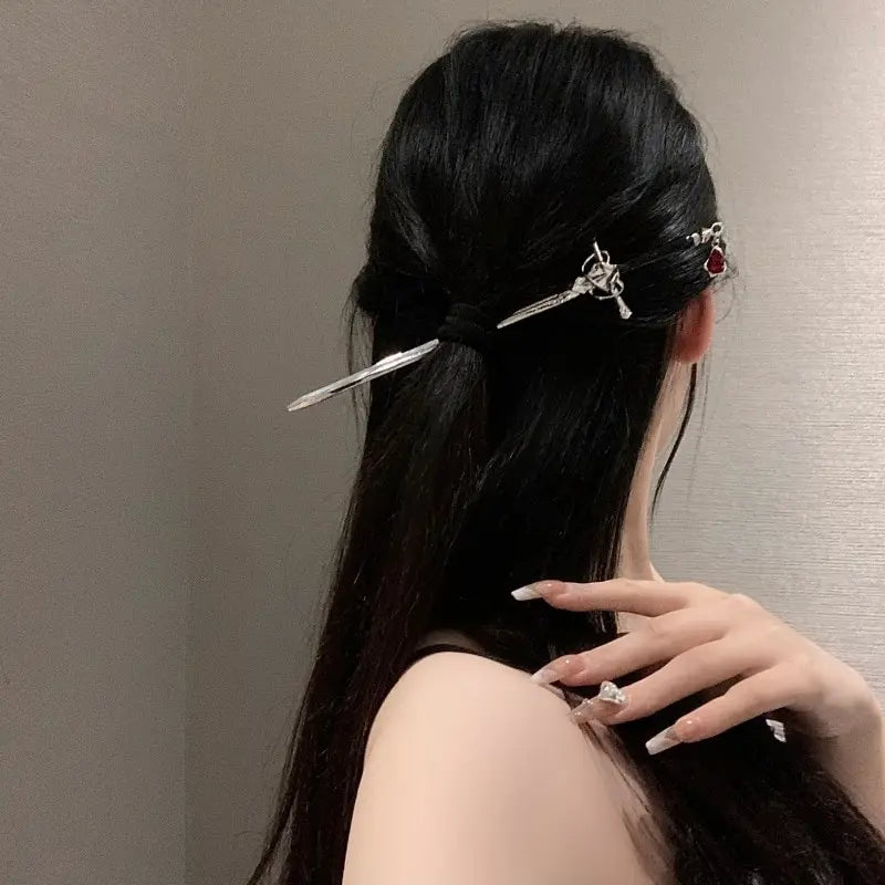 Sword Hairpin Headdress For Women