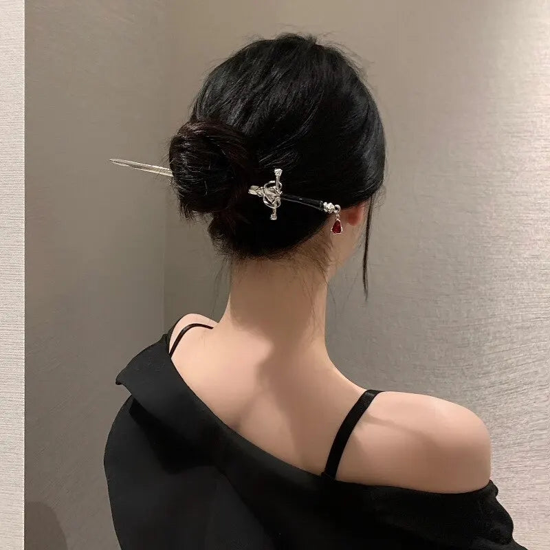 Sword Hairpin Headdress For Women
