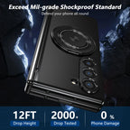 Aluminum Alloy Back Cover Mobile Phone Case For Galaxy Z Fold 8 Ultra