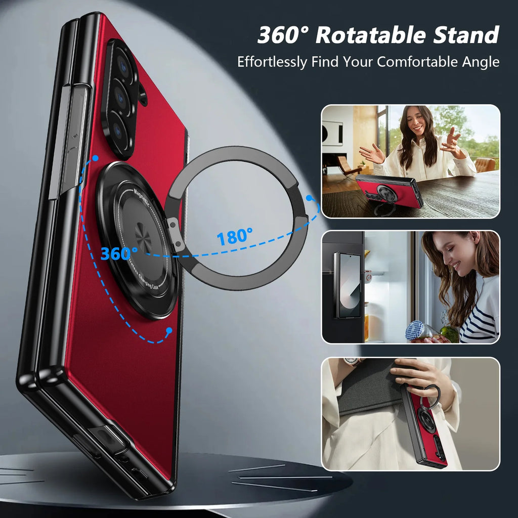 Aluminum Alloy Back Cover Mobile Phone Case For Galaxy Z Fold 8 Ultra