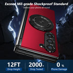 Aluminum Alloy Back Cover Mobile Phone Case For Galaxy Z Fold 8 Ultra