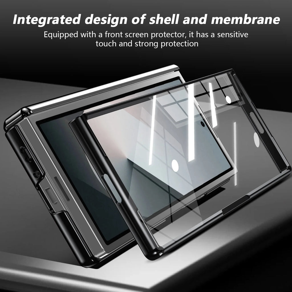 Aluminum Alloy Back Cover Mobile Phone Case For Galaxy Z Fold 8 Ultra