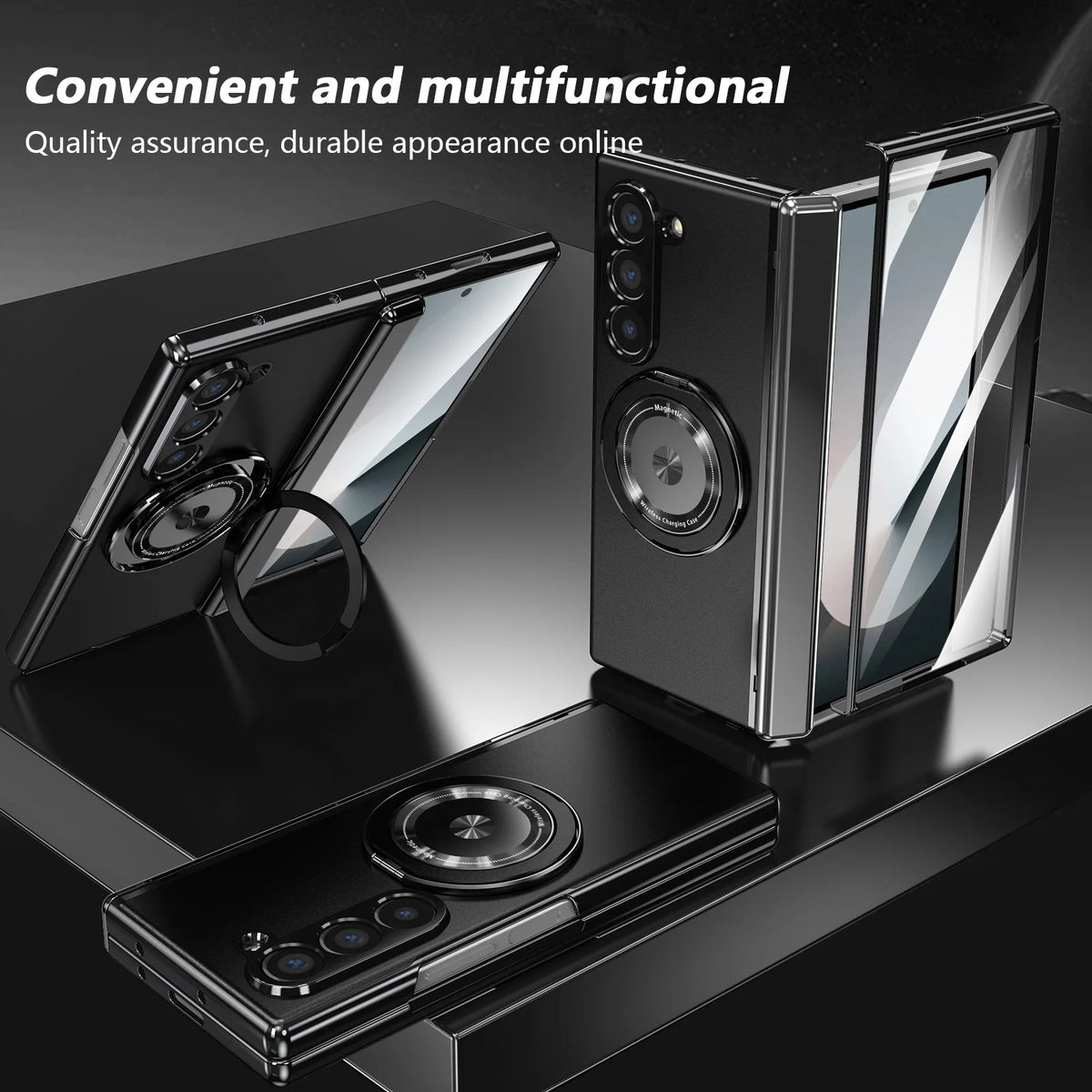Aluminum Alloy Back Cover Mobile Phone Case For Galaxy Z Fold 8 Ultra