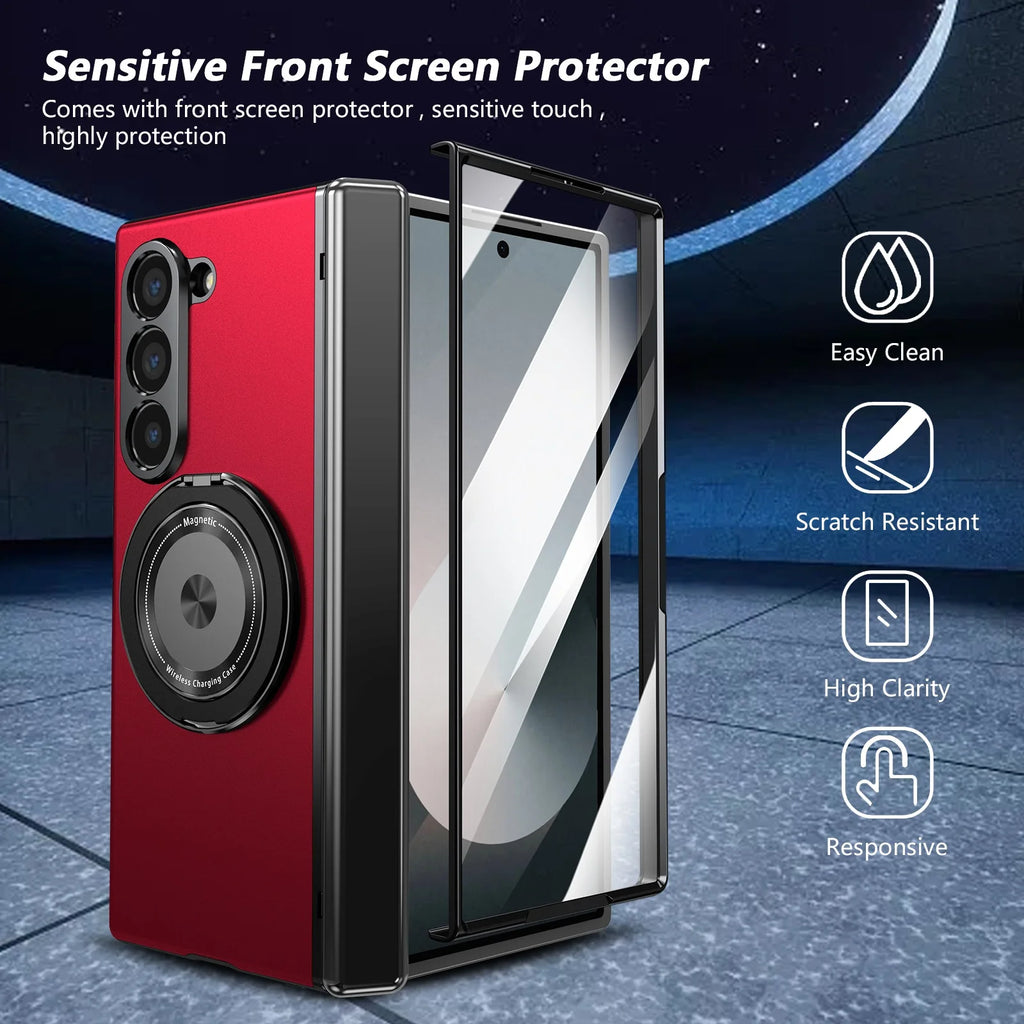 Aluminum Alloy Back Cover Mobile Phone Case For Galaxy Z Fold 8 Ultra