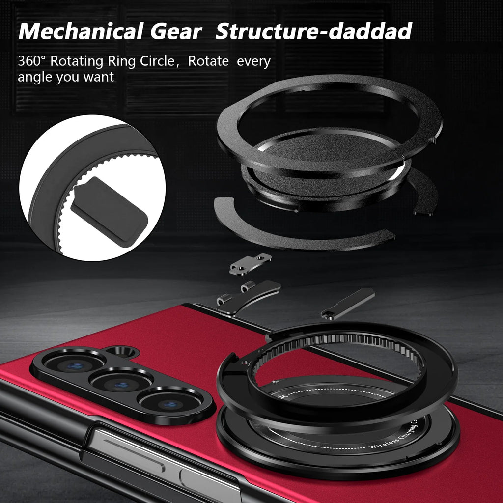 Aluminum Alloy Back Cover Mobile Phone Case For Galaxy Z Fold 8 Ultra