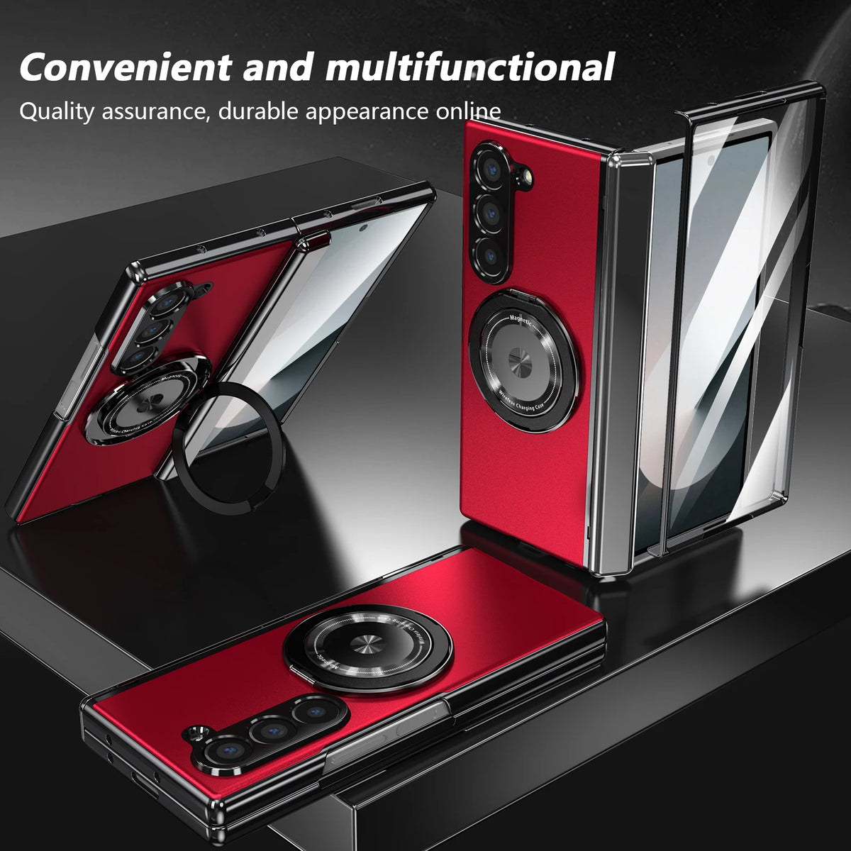 Aluminum Alloy Back Cover Mobile Phone Case For Galaxy Z Fold 8 Ultra