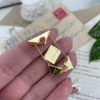 Love you envelope necklace
